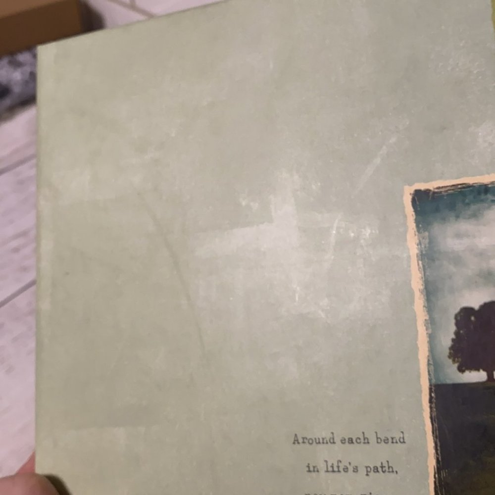 Vintage 00s Hallmark Stories Milestone Travel Scrapbook Binder Notebook - Picture 2 of 10